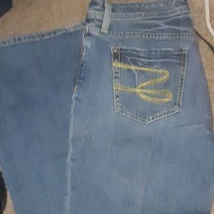Seven7 Premium Denim Flare Jeans, Size 6